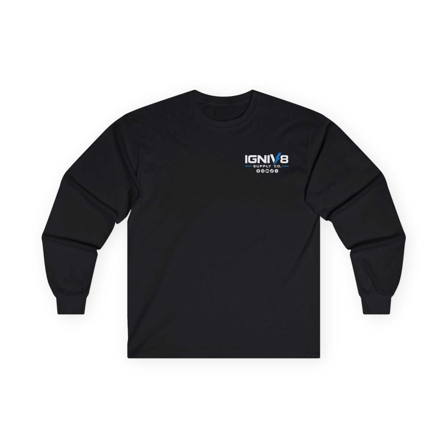 Winter Storm Fern 2026 Long Sleeve Tee — Igniv8 Crewneck