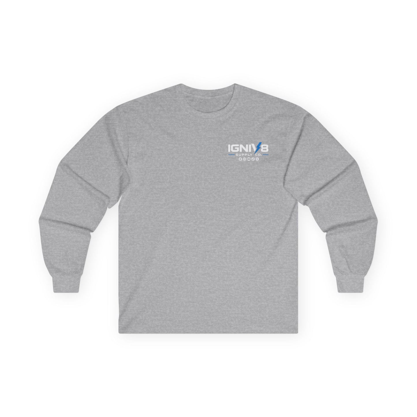 Winter Storm Fern 2026 Long Sleeve Tee — Igniv8 Crewneck