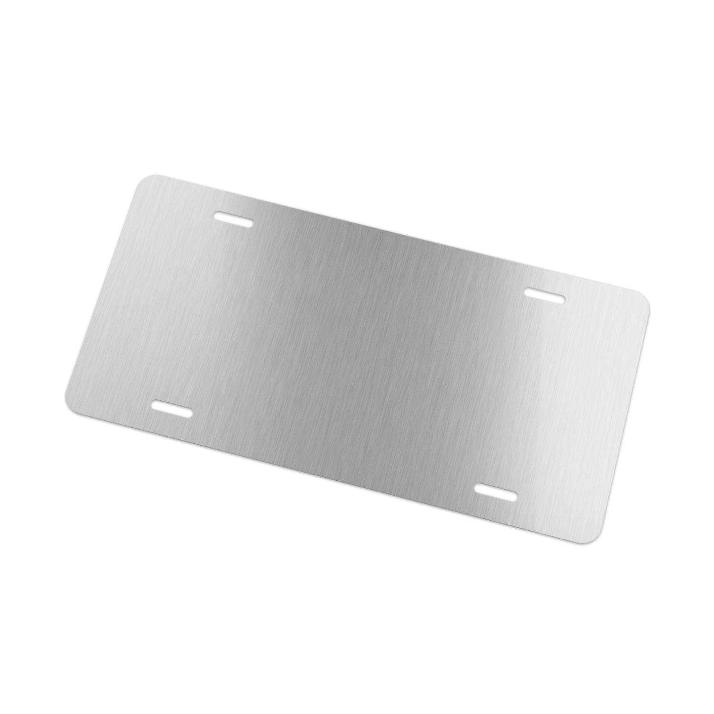 Igniv8 Supply Co. Logo Vanity Plate — Black or Brushed Metal Front License Plate