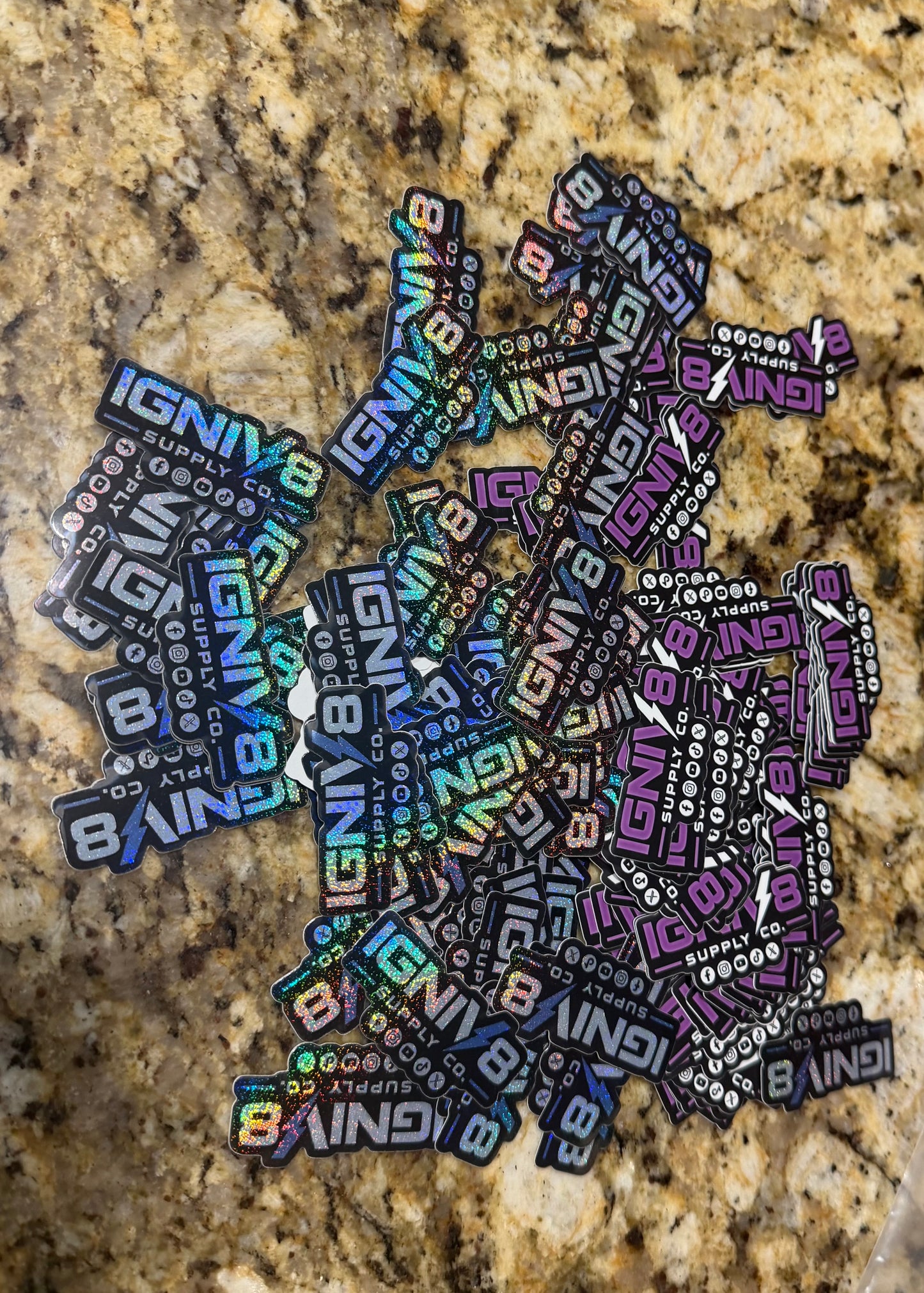 IGNIV8 SUPPLY CO Sticker & Shipping Label
