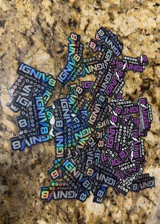 IGNIV8 SUPPLY CO Sticker & Shipping Label
