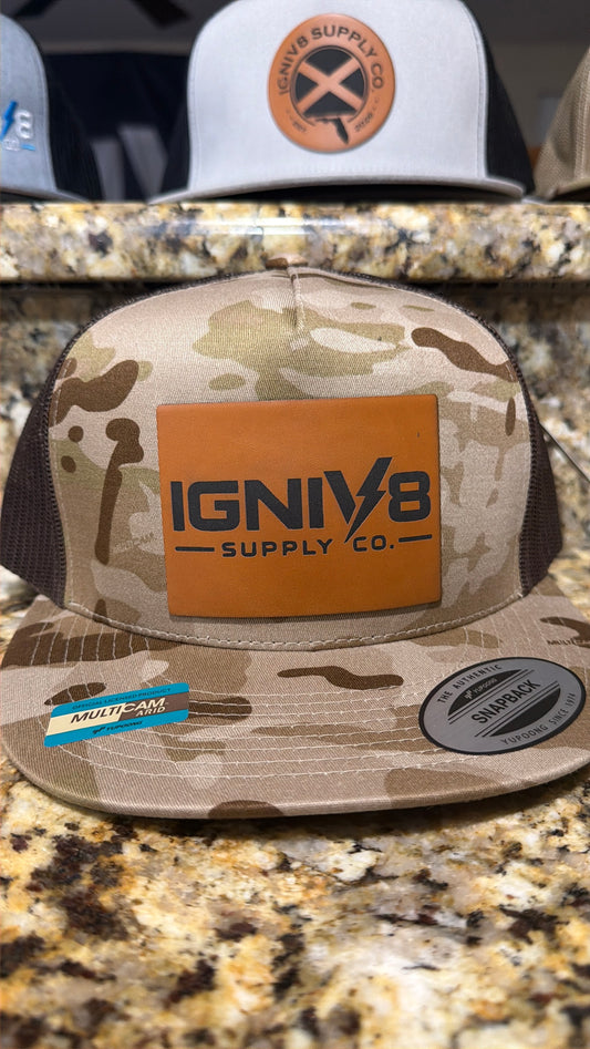 Darker Camo IGNIV8 Yupoong Snapback