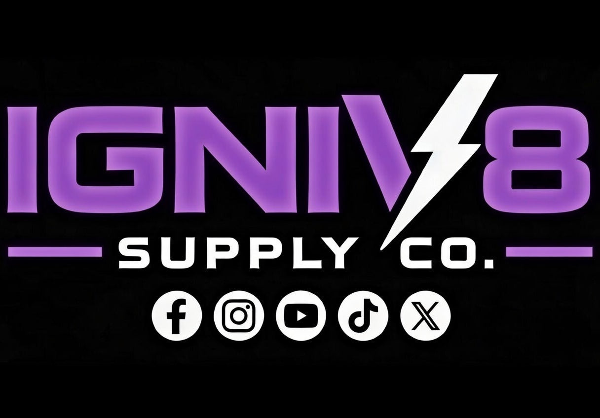 IGNIV8 SUPPLY CO Sticker & Shipping Label